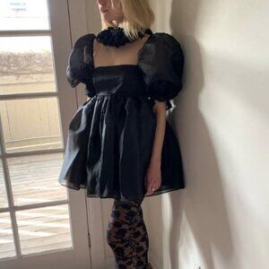 Selkie The Caviar Puff Dress size L